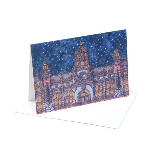 V&A Christmas cards by Lukas the illustrator (pack of 8)